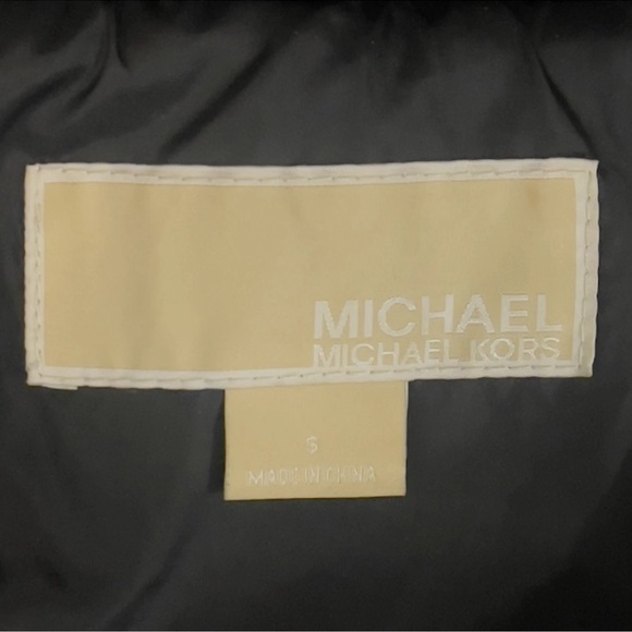 Michael Kors Long Down Coat - Picture 9 of 9